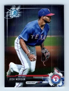 2017 Bowman Chrome Prospects Josh Morgan Texas Rangers #BCP123 - Picture 1 of 2