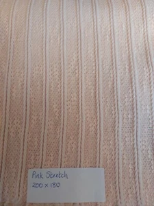 (JUL325) Pink Jersey Fabric Remnant - New - 200 x 180cm - Picture 1 of 2