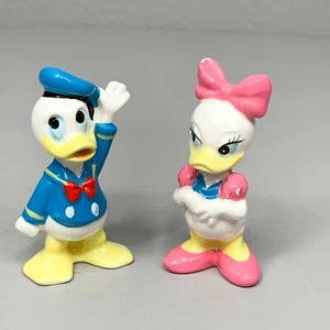 Vintage Disney Donald & Daisy Duck 3" Figurines - Made in Japan - Picture 1 of 5