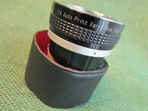 2X Auto Prinz Var-I-Rim Lens Extender for Pentax With Case - Picture 1 of 3