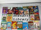 Lot Of 24 Boys Chapter Books Lot home school classroom library Grade Level 2 & 3
