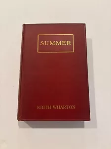 Summer by Edith Wharton. Published by D. Appleton and Co., 1917 FIRST EDITION - Picture 1 of 6