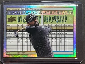 Sahith Theegala 2024 Upper Deck Scorecard Superstars Insert #SS-8 Rookie RC - Picture 1 of 2