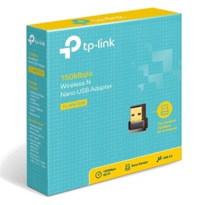 TP-LINK TL-WN725N Nano Adattatore USB WiFi 150Mbps Connettività Wireless - Imagen 1 de 4