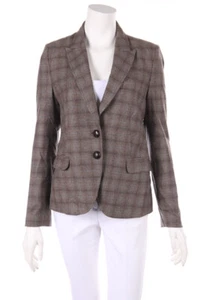 DRYKORN Blazer Wool-Blend Checked 4 = L brown - Bild 1 von 8