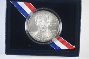 2009 P Louis Braille Commemorative Silver Dollar with the OGP and COA - Picture 1 of 5