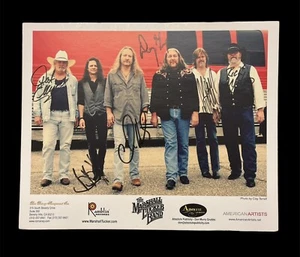 The Marshall Tucker Band signiertes 8x10 Promo Foto - Bild 1 von 6