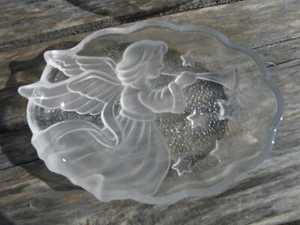 vintage crystal glass dishes set of (5) variety misc., heavy candy dishes? bowls - Picture 1 of 9
