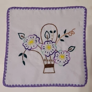 Servilleta Tortillera d Chiapas authentische handbestickte Abendessen Serviette mexikanisch - Bild 1 von 5