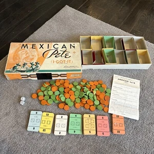 MEXICAN PETE (I-GOT-IT) Juego ~ 1937 Parker Brothers Juego de Mesa Raro De Colección - Imagen 1 de 6