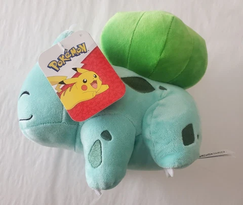 Pokemon BULBASAUR PLUSH Official Licensed NEW High Quality 8" AUTHENTIC Cover