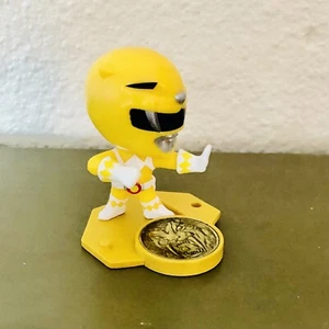 POWER RANGERS UNITE Loot Crate 2017 Exclusive YELLOW Figure W/ Medallion Coin - Picture 1 of 5