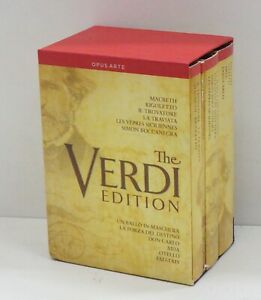Verdi Edition 1813 - 1901. Raccolta Completa. Cofanetto con n. 17 DVD