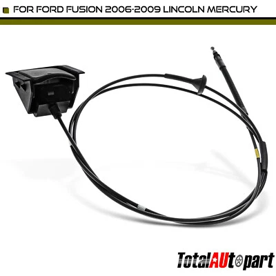 Cable de liberación de capó para Ford Fusion Mercury Milan 2006-2009 Lincoln Zephyr MKZ Foto 1 de 4