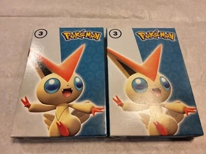 HAPPY MEAL TOYS: POKEMON MATCH BATTLE, BOX #3 VICTINI, UNOPENED x2 BOXES - Bild 1 von 1