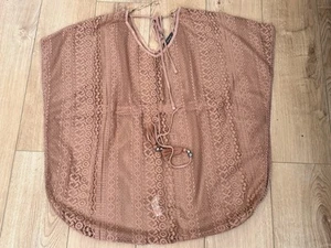 Ladies brown cover up size medium - Picture 1 of 2