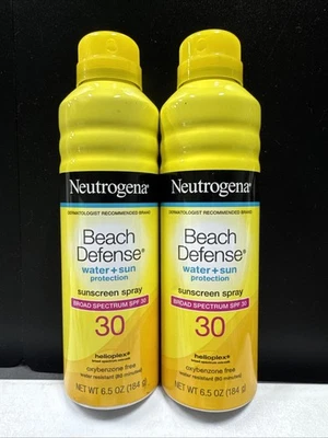 (2x) Neutrogena Protector Solar Spray Agua + Protección Solar FPS 30 6.5 oz (184 g) Foto 1 de 4