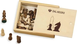 Carte Da Gioco - Dal Negro: Scacchi Set Legno Mm.65 - Imagen 1 de 1