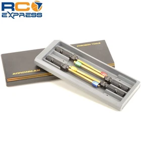 Arrowmax Power Tool Tip Set 4 Pieces + Aluminum Case B/Golden schAM502901 - Picture 1 of 1