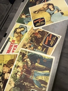 6 ORIGINAL CORONER CREEK Lobby Cards 11 x 14" 1953 Randolph Scott - Bild 1 von 14