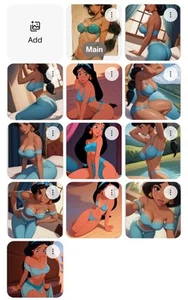 VV ACEO Fantasy Babe Art 2.5x3.5 Boudoir Pin-Up Style Mature Collector Card - Picture 1 of 13