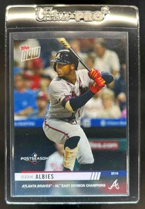 2019 Topps Now Postseason Atlanta Braves Ozzie Albies #PS-25 - Picture 1 of 2