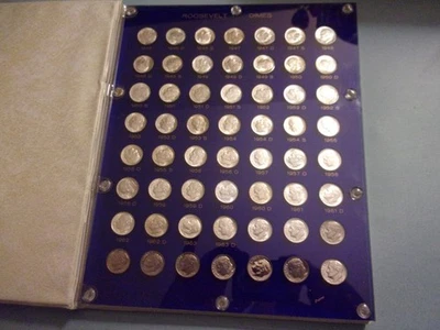 BU UNC Roosevelt Complete Set 1946-1964 P D S Uncirculated - Image 1 of 4