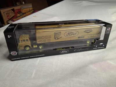 M2 Machines Auto Haulers 1970 Ford C-600 COE & 1968 Ford Mustang GT 390 CHASE M3 - Image 1 of 2