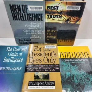 Secret Intelligence History Policy Presidency Uses Limits 2 HCDJ 3PB 5 Book Lot - Picture 1 of 12