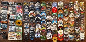 Mixed Lot of 215 Loose Untested Video Game Discs, Scratched Untested AS IS Lot