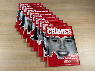Real-Life Crimes... And How They Were Solved Magazines #91-100 Bundle - Image 1 of 4