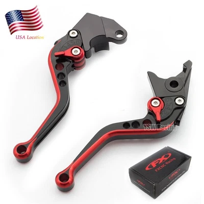 CNC Mix-Colors Brake Clutch Levers For Ducati 848/EVO 2007-2013 1198/S 2009-2011 - Image 1 of 4