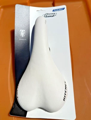 Ritchey Lady Comp Bike Saddle WHITE 262/142mm Touring/ Road 260 grams NEW√ - Image 1 of 4