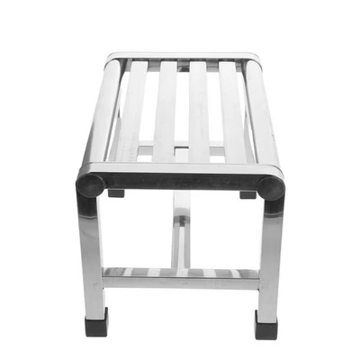  Stainless Steel Shower Stool Bathroom Small Metal Bench Bathtub Seat Chair For - Image 1 of 4