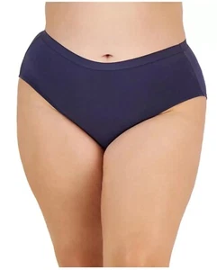 Jenni Women's Plus Size Cotton Hipster Panty Underwear, Nairobi Dusk Purple 1X - Picture 1 of 3