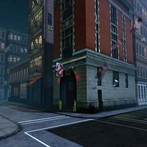1/6 Maßstab Ghostbusters Hauptquartier IKEA Detolf 15x15 Diorama Kulisse - Bild 1 von 9