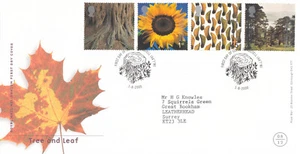 Tree & Leaf GB FDC St Austell (b) 2000 (102542) - Picture 1 of 1