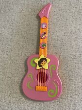 Dora the Explorer Musical Tunes Guitar Pink  Sound Nickelodeon Mattel 2009 Works