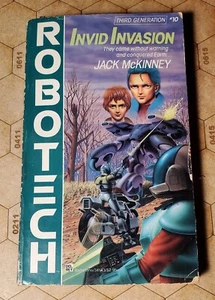 Robotech Third Generation #10 Invid Invasion Paperback Book Lot - Jack McKinney - Imagen 1 de 3