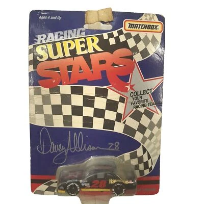 Matchbox Racing Super Stars Davey Allison #28 Havoline Ford Thunderbird 1:64 Car - Image 1 of 4