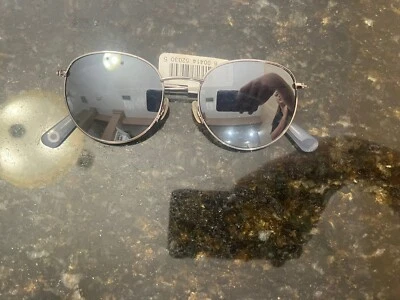 NEW Nautica Women's NLS6006 080 Rx'able Round Aviator Sunglasses 51-18-145 - Image 1 of 4