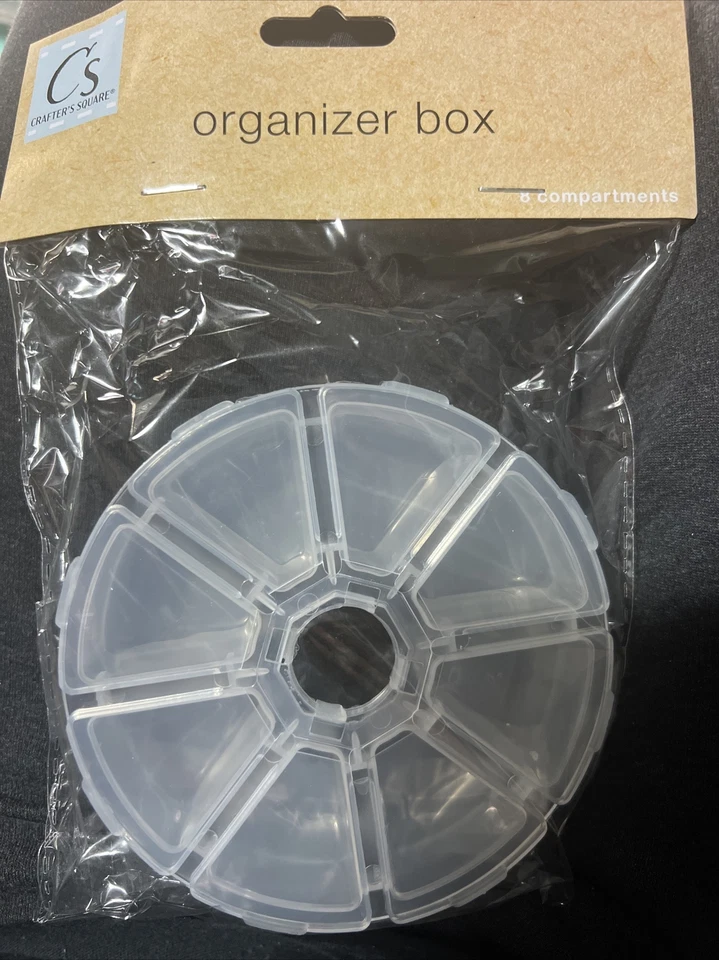 Crafters Organizer Box Small Items 8 Compartments  - Image 1 of 1