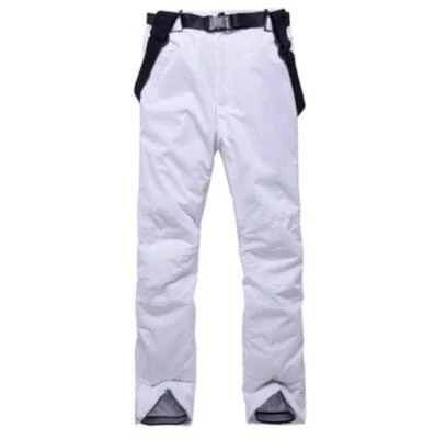 Hombres Mujeres Invierno Impermeable Nieve Pantalones Deporte Esquí Mono Snowboard Moda Foto 1 de 4