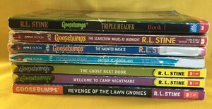 Lot Of 7 Goosebumps Books Reader Copies Vintage/Modern R.L. Stine Reader Copies - Picture 1 of 15