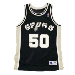 Vtg Rare NBA San Antonio Spurs Early 90s Champion Authentic Jersey. Size 44 - Picture 1 of 6