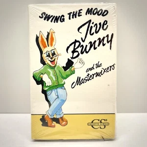 Jive Bunny And The Mastermixers - Swing The Mood Cassette Single SEALED Atco - Picture 1 of 4