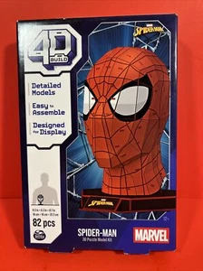New In Box Spider-Man Marvel 4D Puzzle Model Kit 6x6x8 - Picture 1 of 7