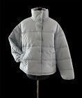 NWT Levi?s Womens sz M Warm Isulated water repellent jacket gorgeous lt. blue cl