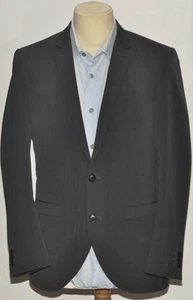 SUPERB NEXT THREE PIECE SUIT 38" REGULAR 34" WAIST GREY/NAVY - Picture 1 of 9