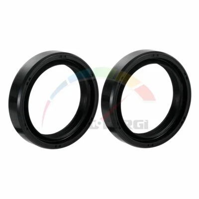 Fork Oil Seal Pair Kit For Suzuki GSXR250 GJ72A Seals New - Image 1 of 4